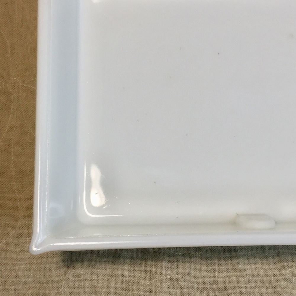 Vintage Milk Glass Photo Developing Tray Burke & James - Picture 8 of 12